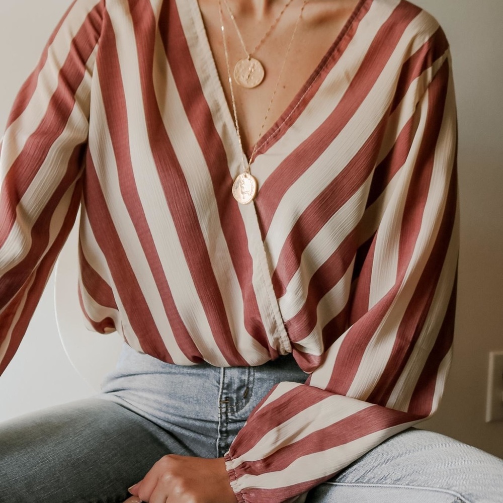 Dolman Sleeve V-neck Blouse | Size: S| Brand: Mustard Seed| Women